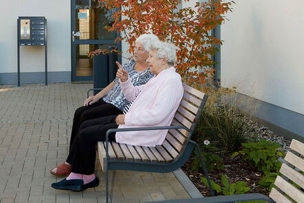 Plätze zum Verweilen